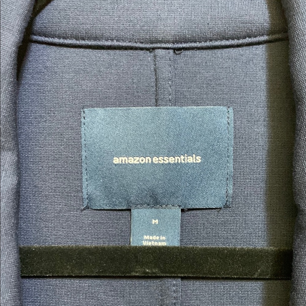 Amazon Essentials Blue Blazer with Notched Lapel - Picture 2 of 4